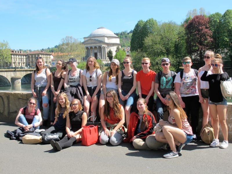 Italienaustausch mit dem „Liceo Linguistico B. Pascal“ Giaveno (Nähe Turin) 2016